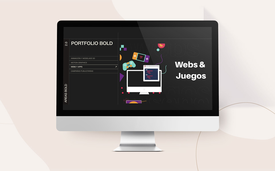 Web Agencia Bold by Lucia Couti Design- Lucia
                              Coutinho diseño multimedial